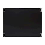 Qventi achterplaat Zwart - S - 1000x500mm